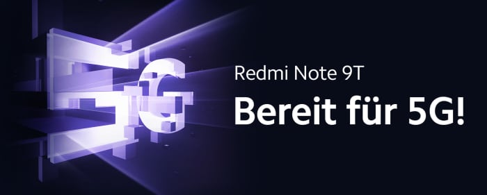 Xiaomi Redmi Note 9T mit Vertrag - Bereit für 5G