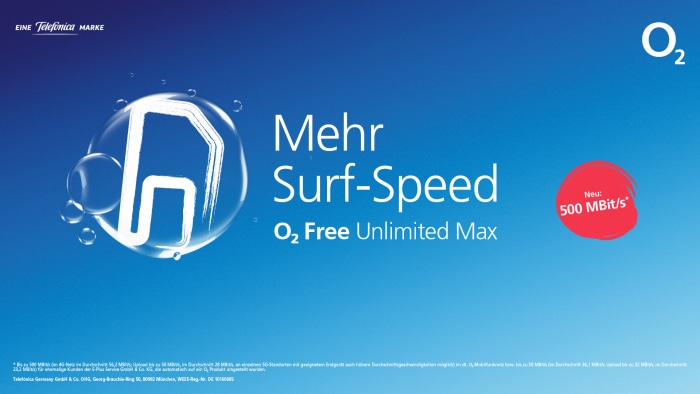 o2 Free Unlimited MAy mit mehr Speed ab 5. Mai 2021