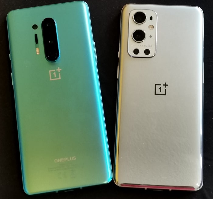 OnePlus 9 Pro im Test - Vergleich OnePlus 8 Pro