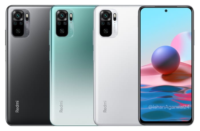 Xiaomi Redmi Note 10 Leak