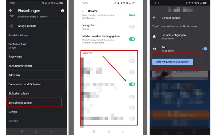 Push-Meldungen im Browser