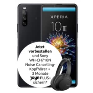Sony Xperia 10 III mit Gratis-Kopfhörern
