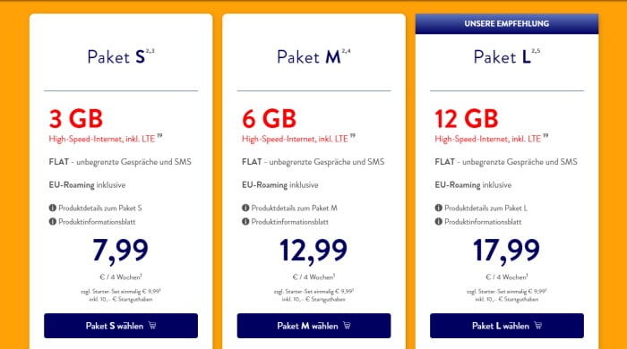 Aldi Talk Pakete Juni 2021