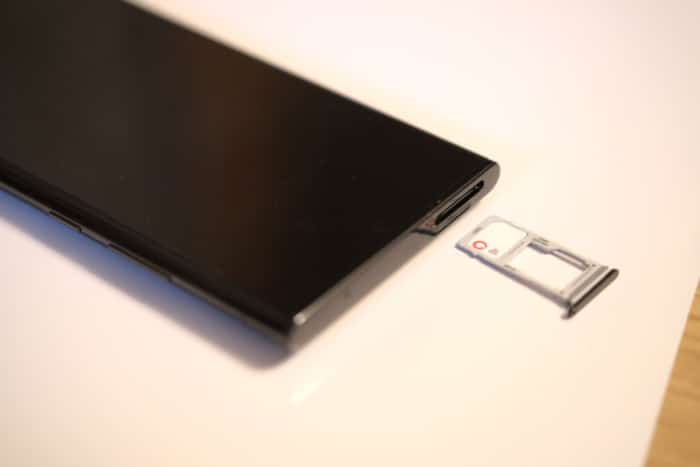 Samsung Galaxy Note20 Ultra 5G - nano SIM-/microSD-Tray