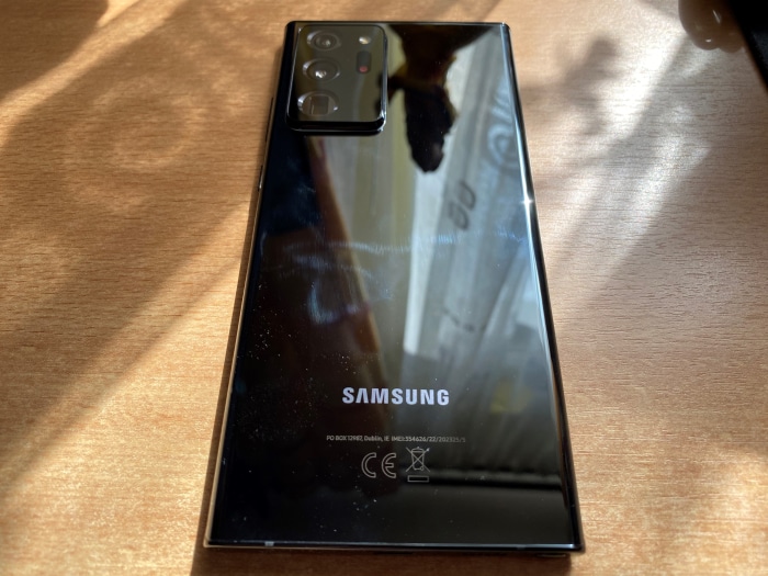 Samsung Galaxy Note20 Ultra 5G - Rückseite