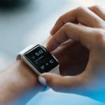 Smartwatch am Handgelenk