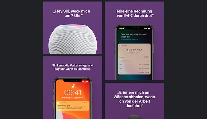 Apple iOS 15 Siri Funktionen
