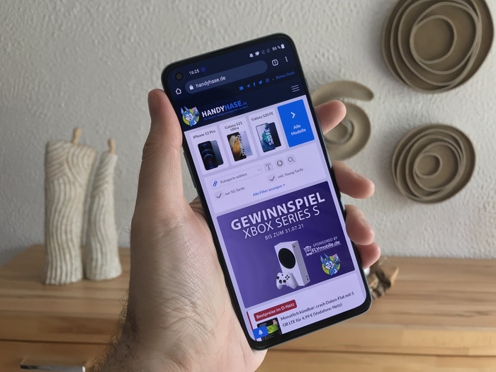OnePlus Nord 2 5G im Test Design Display