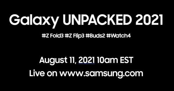 Samsung Galaxy Unpacked 2021 Event Leak