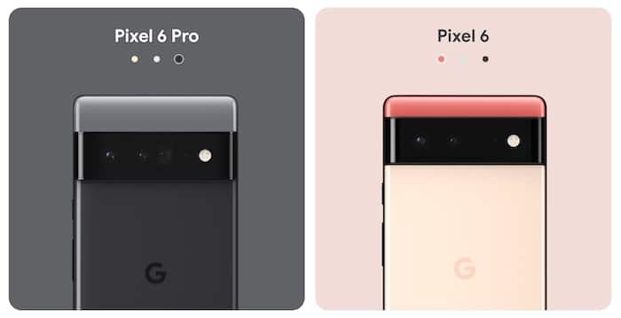 Google Pixel 6 (Pro) offizielles Design