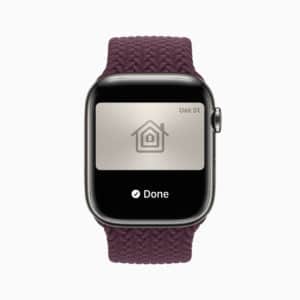 watchOS 8 - Haustürschlüssel
