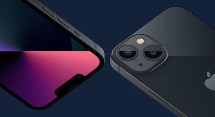 Apple iPhone 13 Design in Schwarz