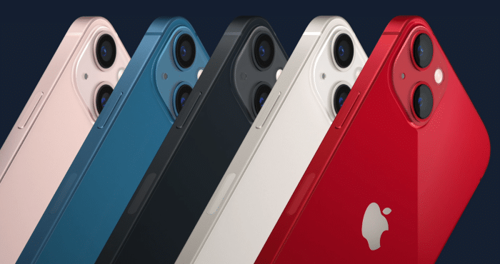 Apple iPhone 13 Farben