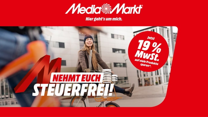 MediaMarkt Mehrwertsteuer Aktion im Oktober 2021