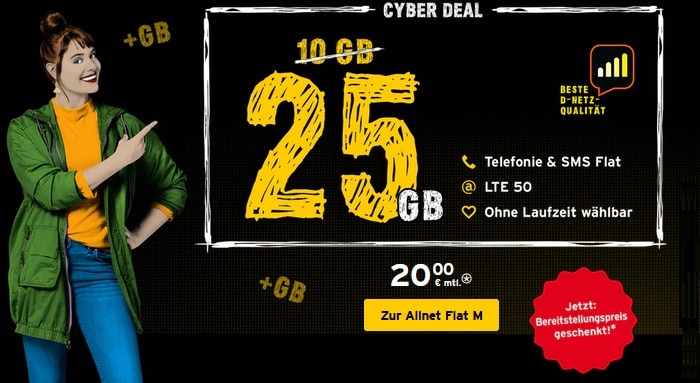 congstar cyber deal 2021