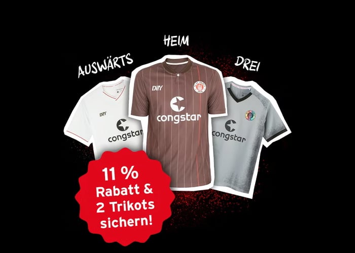 FC St. Pauli Heimvorteil bei congstar!
