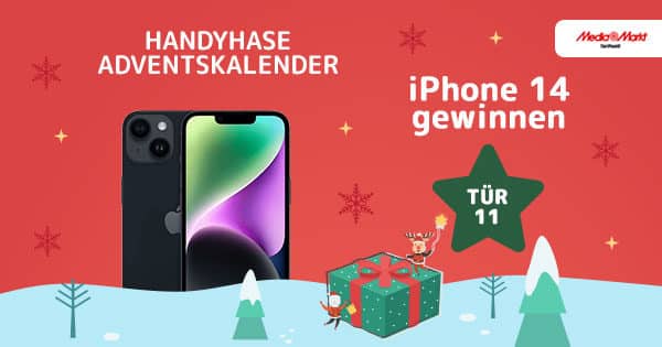 Adventskalender Tür 11: iPhone 14 gewinnen
