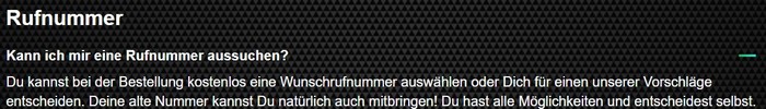 freenet FUNK Wunschrufnummer freenet FUNK Wunschrufnummer