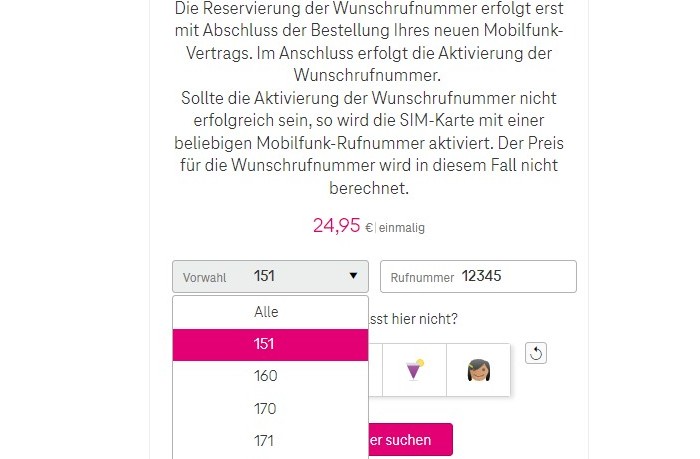Telekom Wunschrufnummer Telekom Wunschrufnummer