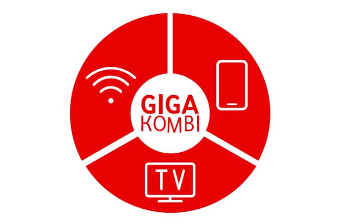 Vodafone GigaKombi Logo