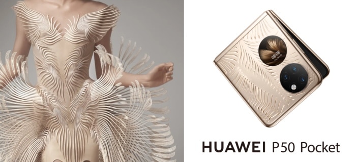 Huawei P50 Pocket mit Vertrag: Tarife in den Netzen der Telekom, Vodafone und Telefónica o2