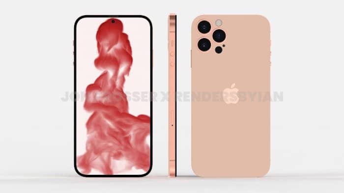 Apple iPhone 14 Pro Design Render von Jon Prosser