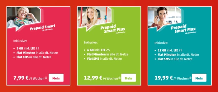 Penny Mobil Smart-Tarife