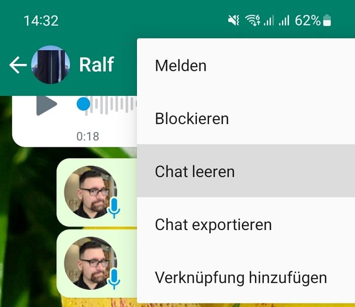 Chat leeren