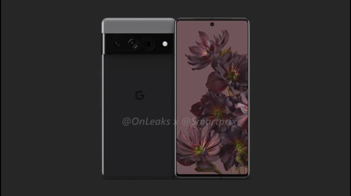 Vorder- und Rückseite des Pixel 7 Pro