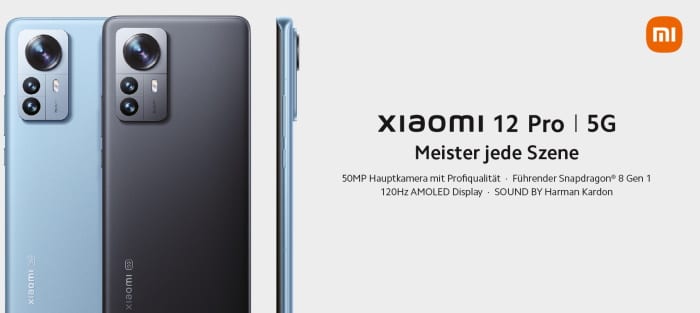 Xiaomi 12 Pro mit Vertrag im Netz von Telekom, Vodafone und Telefónica o2