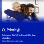 o2 Priority - Family & Friends Rabatt - Teaser