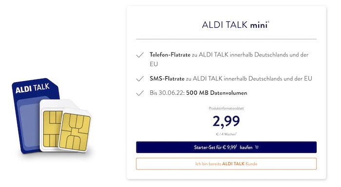 ALDI TALK mini