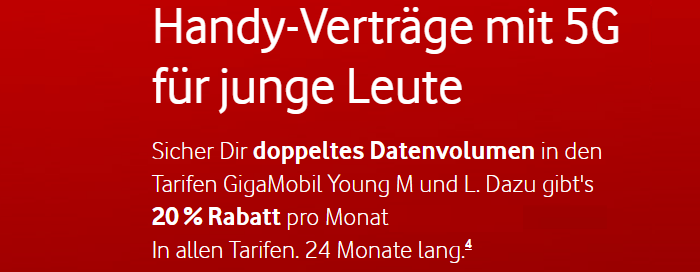 Vodafone junge Leute