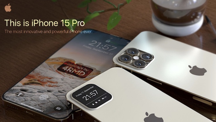 Apple iPhone 15 Pro Max irres Design-Konzept