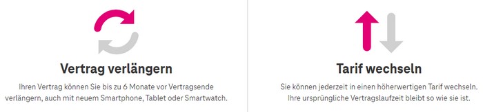 Telekom Vertragsverlängerung