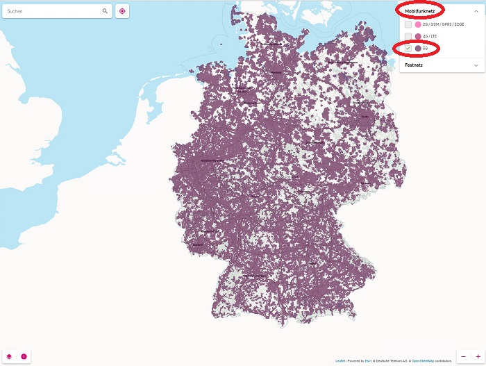 Telekom-Netzwerkkarte