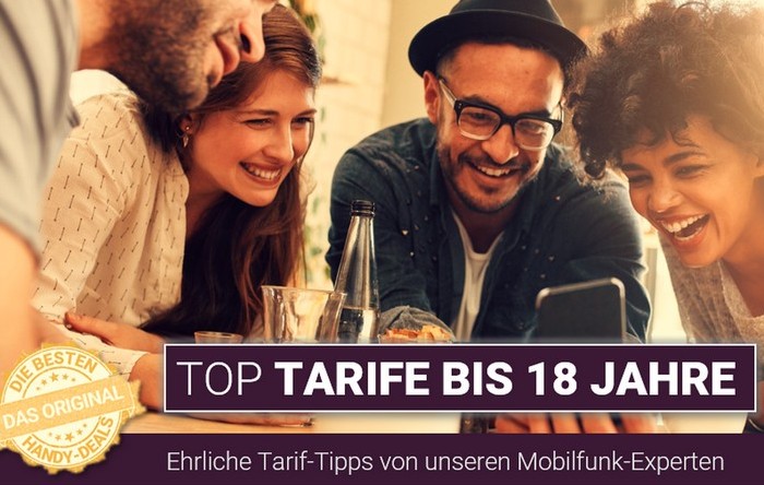 Handytarife bis 18 Jahre Handytarife bis 18 Jahre