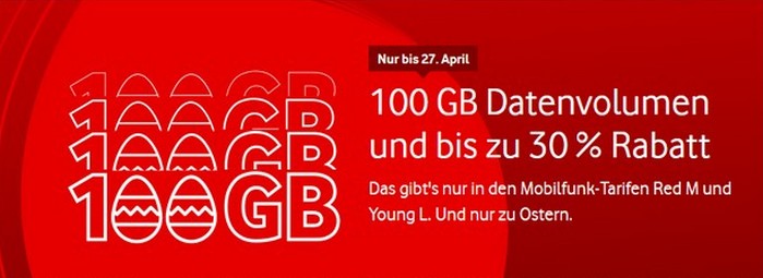 Vodafone Oster-Aktion
