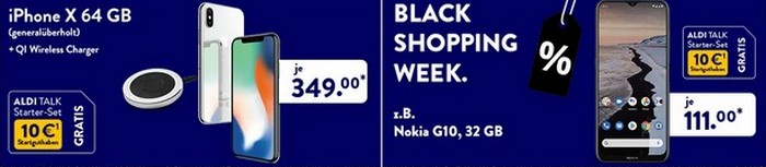 ALDI TALK Black Week