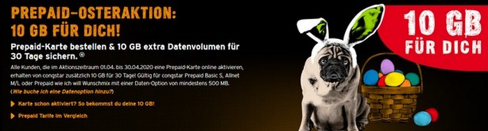 congstar Osterangebote congstar Osterangebote