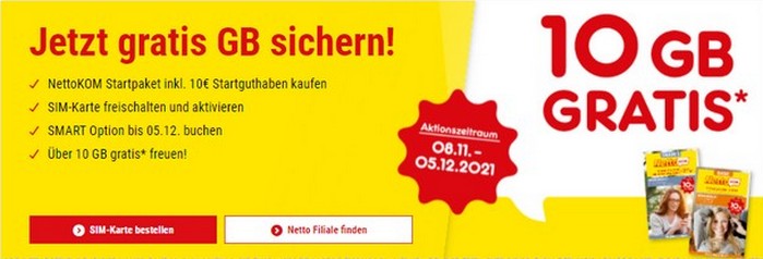 Nettokom gratis Daten Nettokom gratis Daten