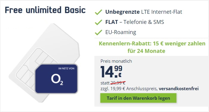 freenet Free Unlimited Basic