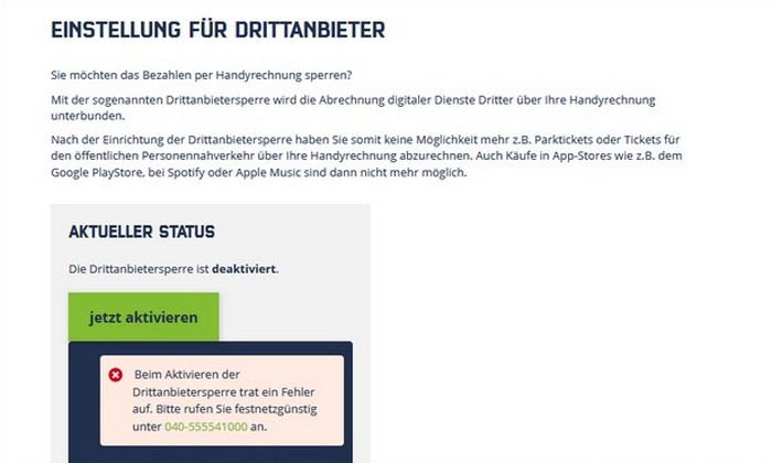 freenet Drittanbieter freenet Drittanbieter