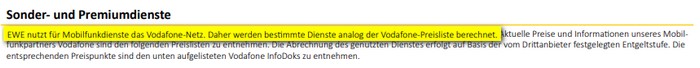 EWE Mobilfunk Netz LTE, 5G und VoLTE