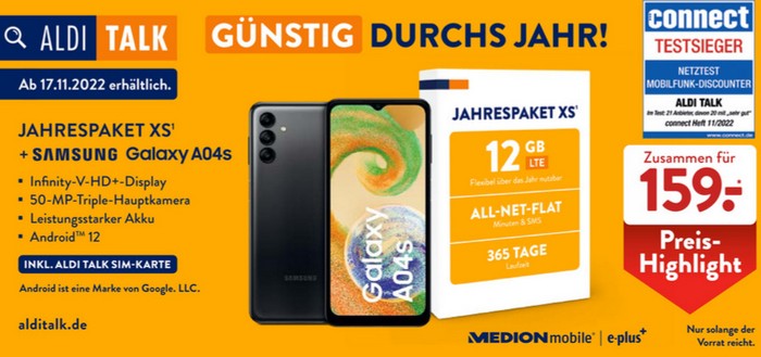 ALDI TALK Mega-Bundle