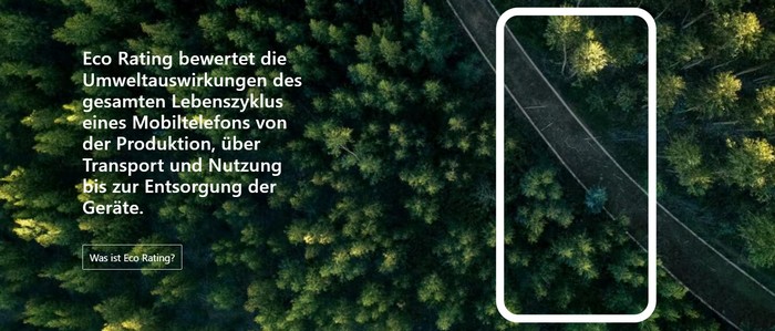 Eco-Rating für Smartphones