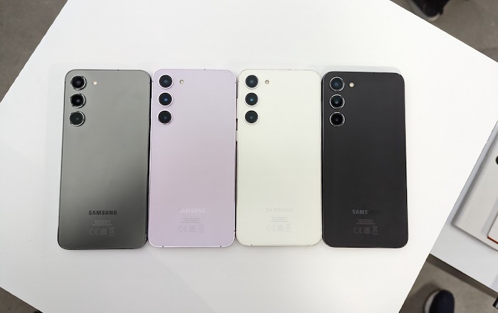 Sasmung Galaxy S23 Hands-On Test Design
