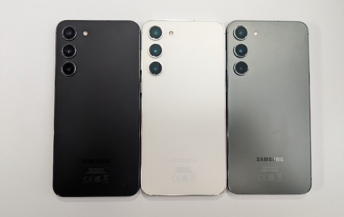 Samsung Galaxy S23 Plus Hands-On Test Design der Rueckseite und Kamera