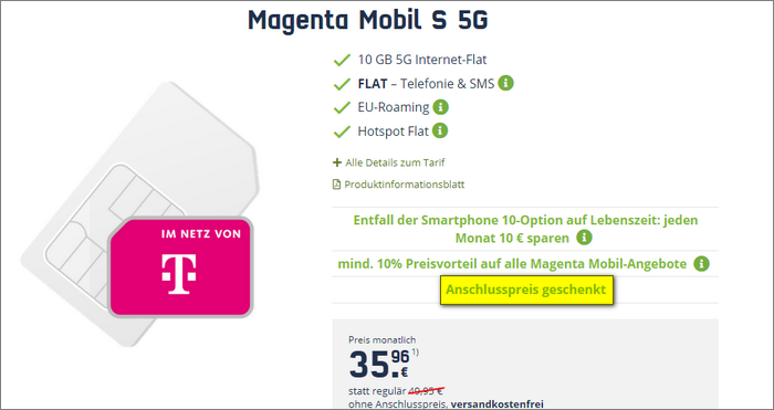 MagentaMobil freenet Tarife MagentaMobil freenet Tarife