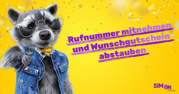 SIMon mobile Wunschgutschein-Aktion
